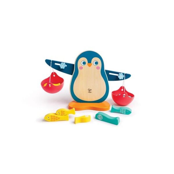 Hape Penguin Balance 33.2 x 19.2 x 10.2 cm Ages 3 and up Wooden Pretend Play Toy E1074