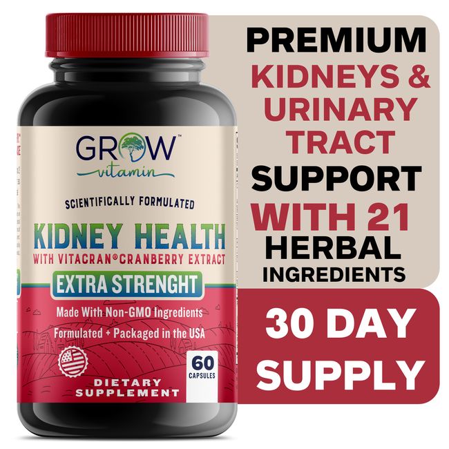 Kidney Restore Health Cleanse Support Detox Natural Supplement High Quality