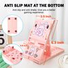 DLseego Stand for Switch 2/OLED/Lite Console,Non Slip Adjustable Pink Theme Playstand Foldable Compact Holder Stand,Cute Rabbit