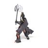 Papo "Knight with A Triple Battle Axe" Figure, Black/Orange