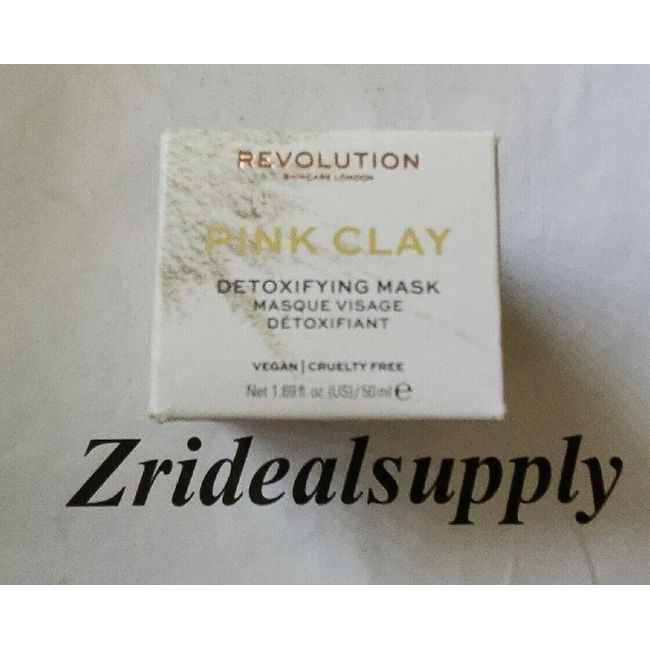 Revolution Skincare Pink Clay Detoxifying Face Mask 1.69 fl oz