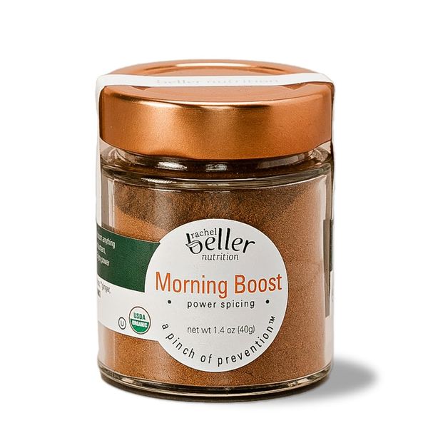 Rachel Beller Nutrition Power Spicing | MORNING BOOST | 1.4 oz | Organic Spice Blend Seasoning