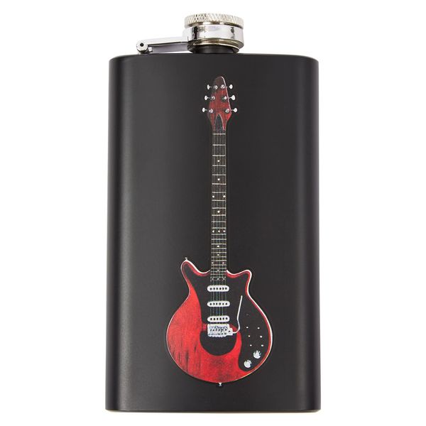 B May Hip Flask | 6 0z Stainless Steel | Original Artwork