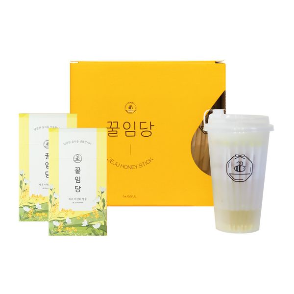 Honey Imdang Honey Stick Jeju Wildflower Honey Natural Honey Disposable Honey Gift Set No. 5 12g 35 Packets