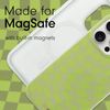 Sonix Protective Phone Case for iPhone 15 Pro Max | Compatible with Magsafe | 10ft Drop Tested | Checkmate Green