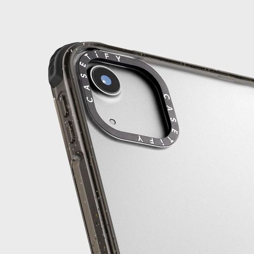 CASETiFY Impact Case for iPad Pro 12.9" (3rd/4th/5th/6th Gen) - Calculating... by Catwheezie - Clear Black