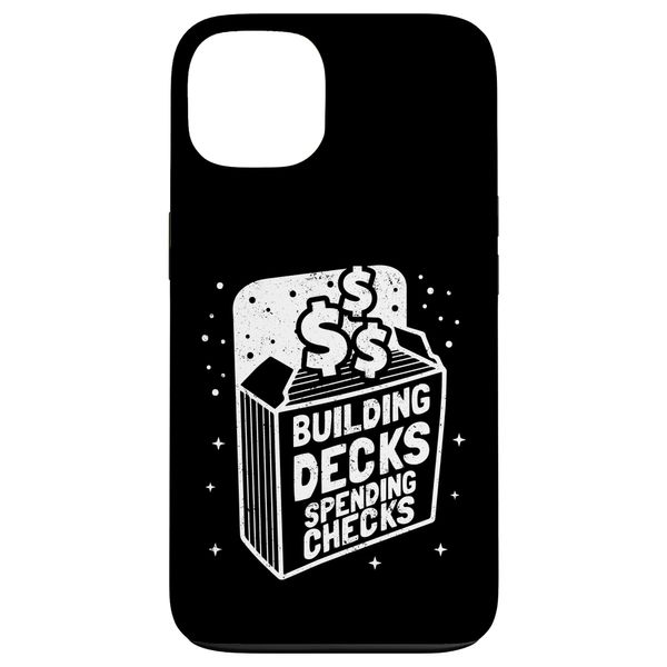 iPhone 13 Building decks spending checks - Trading Card Case