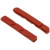 Kool-Stop V Bicycle Brake Pad Inserts (Salmon)