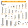 Bolts Nuts and Washers Assortment Set