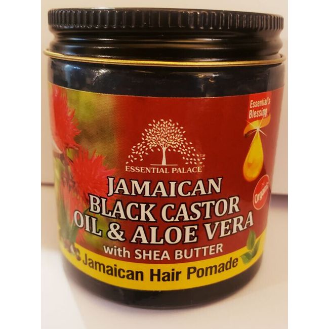 Organic Jamaican Black Castor Oil with Aloe Vera Hair Pomade