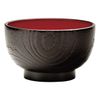 Aizu Lacquerware Paulownia Wood Grain Bowl