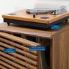 Modway Render Mid-Century Modern 19" Vinyl Record Display Stand in Walnut, 19...