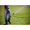 Gilmour 809993-1001 PRO Professional Adjustable Circular Sprinkler, 106' Diameter, Silver