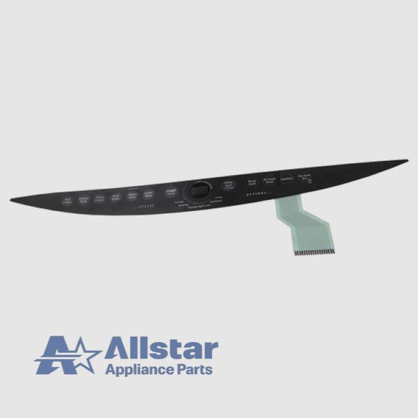 154459903 CM Replacement Dishwasher Touchpad Insert (Black)