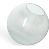 KastLite 12" Clear Prismatic Acrylic Lamp Post Globe with 5.25" Neckless Opening