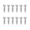 X AUTOHAUX 4 Set 10mm Car Ball Studs Mounting Brackets Round with Screw