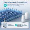 2X Faucet Water Filter Replacement For Brita 36311 Tap Water Filter System