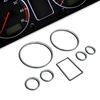 Chrome Rings, Speedometer Rings, Speedometer Rings Set