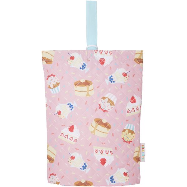 Marushin 0165013800 Shoe Bag, Piccolino My Sweet Treats, Girls, Kindergarten, Preschool, Nursery School, Elementary School, Getting Ready to Start School or Go Back to School, (H x W x D): 11.4 x 8.7 x 2.8 inches (29 x 22 x 7 cm)