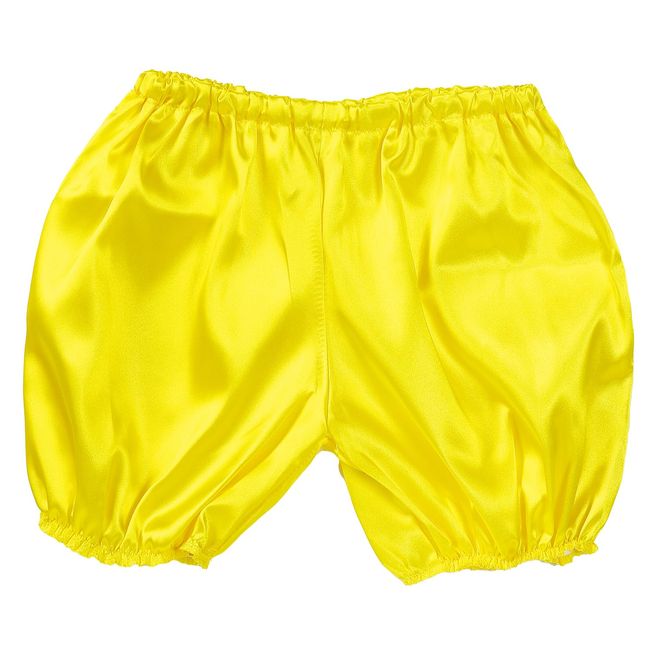 Artec 15052 Soft Satin Pumpkin Pants, C Size, Yellow, Cosplay, Recitals, Play Parties, Handmade Costume, Easy for Children