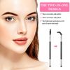 2 Piece Angled Eyebrow Brush, Eye Brow Tint Brush Flat with Angled Tip Eyeshadow Brushes Eye Makeup Brush