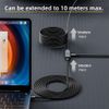 cablecc Active Repeater USB 3.0 Adapter Type-A Female Host to Type-C Female Device Extender with Chipset for Camera Printer Computer