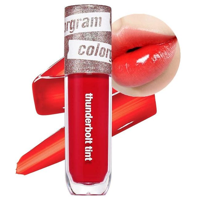 COLORGRAM Thunderbolt Tint Lacquer #02 Heart Tok | Highly Pigmented,Long Lasting