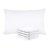 Kinfolk Textile Pillow Cases 4 Pack Egyptian Cotton 200 Thread Count (White)