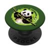 Panda with Bamboo Sticks PopSockets Adhesive PopGrip