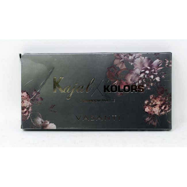 Vasanti Kajal X Kolors Eyeshadow Palette (One Shade Damaged, See Description)