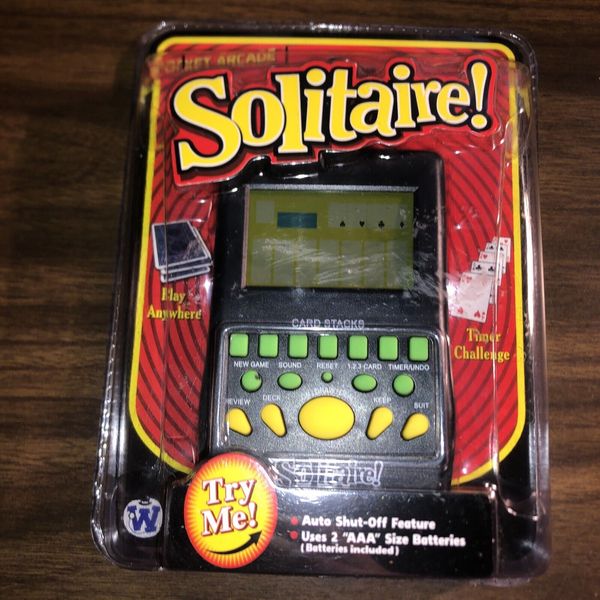 Westminster Pocket Arcade Solitaire Handheld Electronic Game (0277)