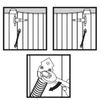 Everbilt 11 in. Gate Spring Self-closing Door Adjustable Spring Tension (4-PK)