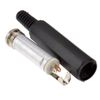 kenable 6.35mm Stereo Inline Solder Terminal Female Socket Adapter & Strain