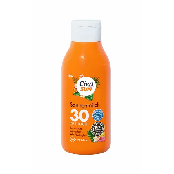 Cien Sun Sonnenschutz Sonnenmilch, LSF 30 Hoch, 250 ml