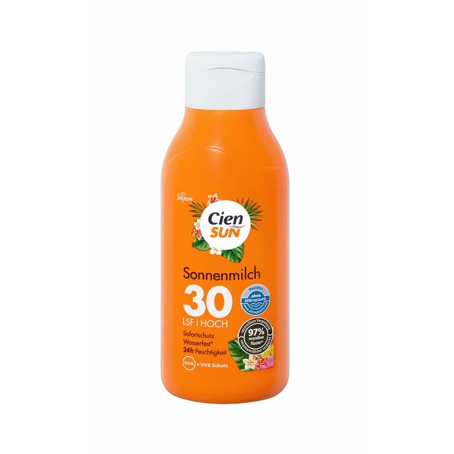 Cien Sun Sonnenschutz Sonnenmilch, LSF 30 Hoch, 250 ml