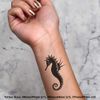 4 x 'Seahorse' Temporary Tattoos (TO00042179)