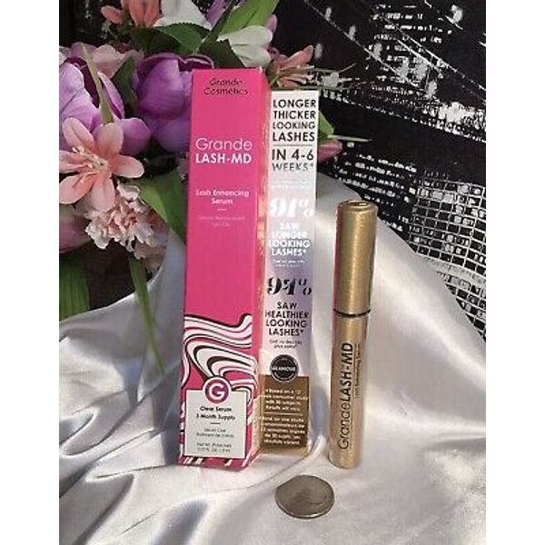 GrandeLASH MD Lash Enhancing Serum 2mL/0.07 fl oz 3M Supply NIB Sealed RV$68