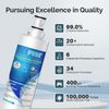 ICEPURE 4396508 Refrigerator Water Filter Compatible with 4396510, Filter 5