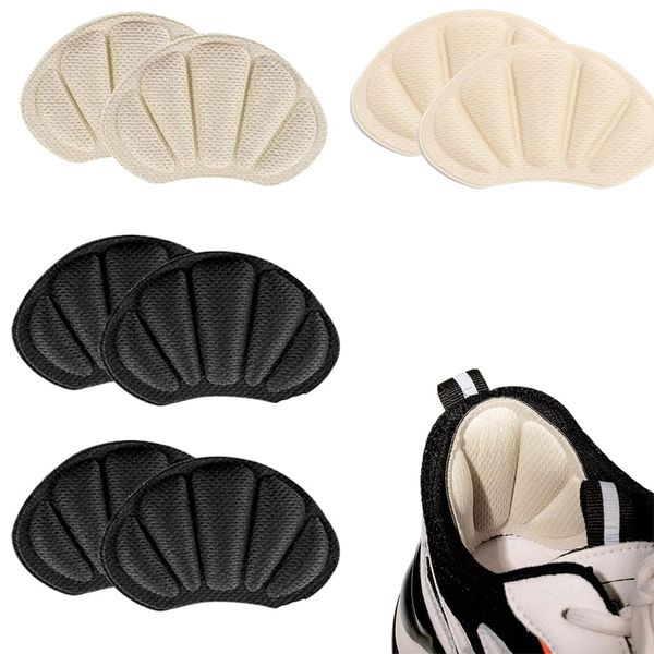 Heel Cushion Pads, 4Pairs Heel Grips Shoe Pads,Anti-Slip Heel Pads,Sport Shoes Self-Adhesive Heel Cushion Anti-Slip for Shoes Too Big,Heel Cushion Inserts,Foot Cushions Pads Shoe Inserts for Women&Men