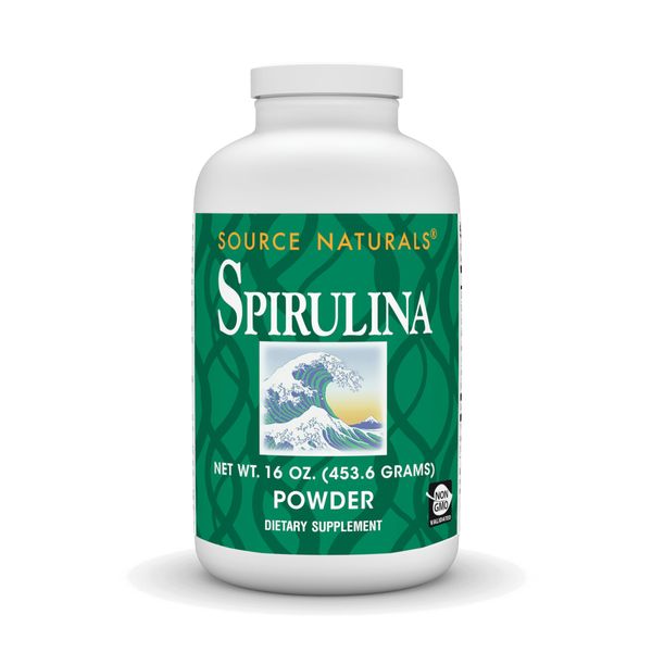 Source Naturals Spirulina - for Immune System Support - 16 oz Powder