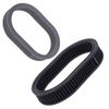 SeaEagles 12" X 2" Oval Reusable Washable Air Cleaner Filter Element (BLACK)