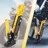Motorcycle Kickstand Side Support Stand Adjust Holder Set CNC Foot Side Stand