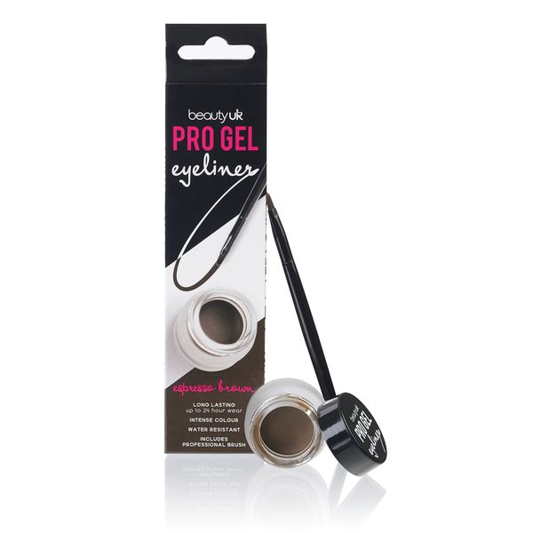 Beauty UK Cosmetics Pro Gel Eyeliner Number 2, Espresso Brown