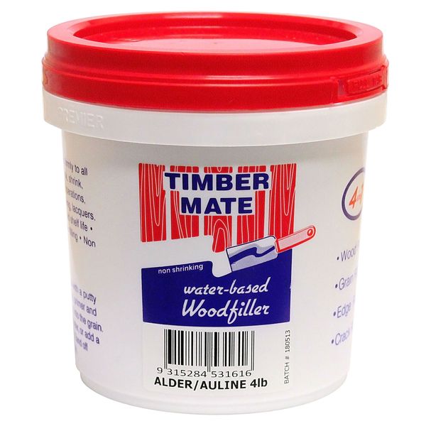 Timbermate Wood Filler Water Based 4 pounds Alder