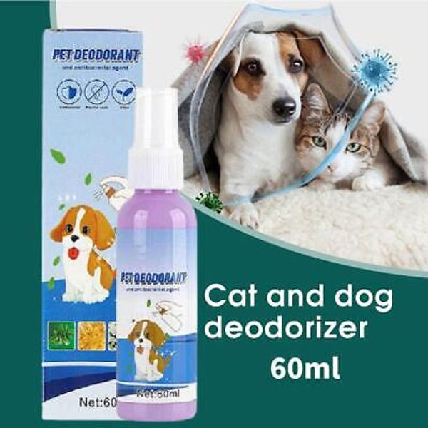 Pet Odor Eliminator 60ml Spray Dismantles Odors on a Molecular Basis"