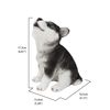 Hi-Line Gift Ltd. Siberian Husky Puppy Howling