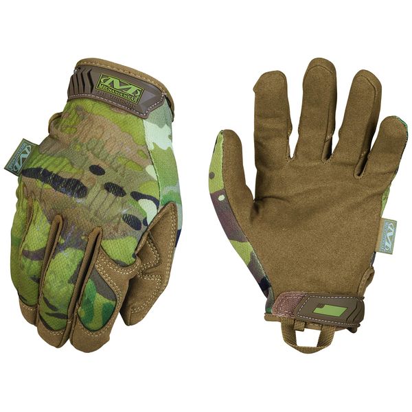 Mechanix Wear: The Original Tactical Work Gloves with Secure Fit, Flexible Grip for Multi-Purpose Use, Durable Touchscreen Safety Gloves for Men (Camouflage - MultiCam, Medium)