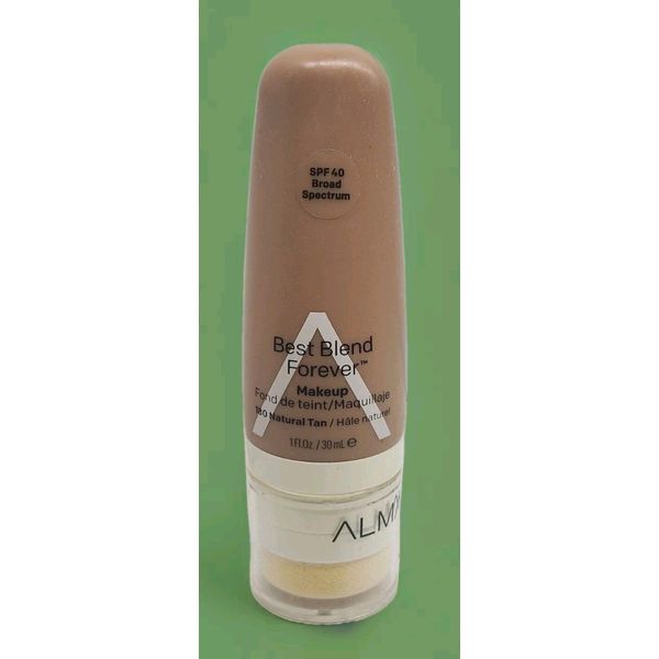 Almay Best Blend Forever Foundation SPF 40 180 Natural Tan 1 fl oz Read