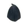 Scented Moments Sauna Hat"Basic Grey" 100% Cotton Felt Sauna Hat Felt Cap