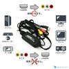 BabbleCom HDMI RCA Converter Cable 1080P AV USB Powered Converter Adapter Connector